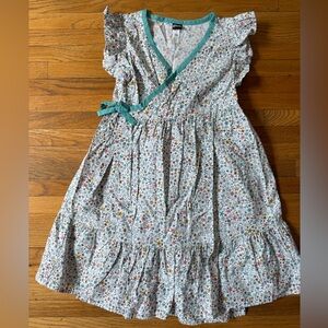 NWOT Tie Waist Wrap Dress from Tea Collection in small floral